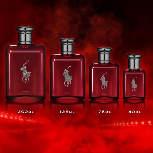 Ralph Lauren Fragrances - Polo Red Men's Cologne - Intense Ambery & Woody Parfum with Absinthe, Cedarwood & Musk