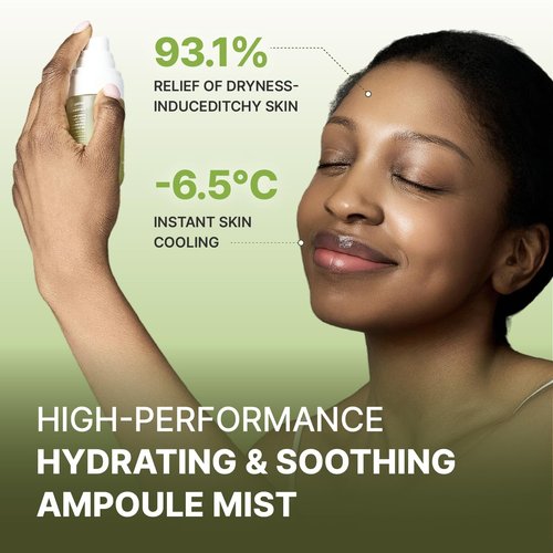 Rbfy. 7 Relief Ampoule In Mist – Calming & Hydrating Face Spray with 7 Herbal Blend and Panthenol for On-the-Go Refresh and Glowing Skin, Even Over Makeup | Vegan Korean Skincare (1.69 fl. oz)