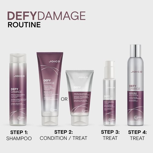 Joico Defy Damage Protective Masque - Strengthen Color-Treated Hair | Moringa Seed Oil & Arginine