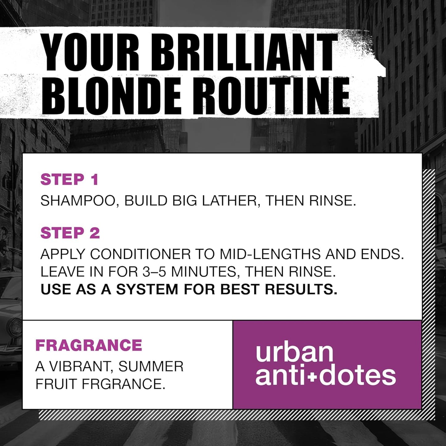TIGI Bed Head Dumb Blonde Shampoo - Nourishing Formula for Blonde Hair | 25.36 Fl Oz