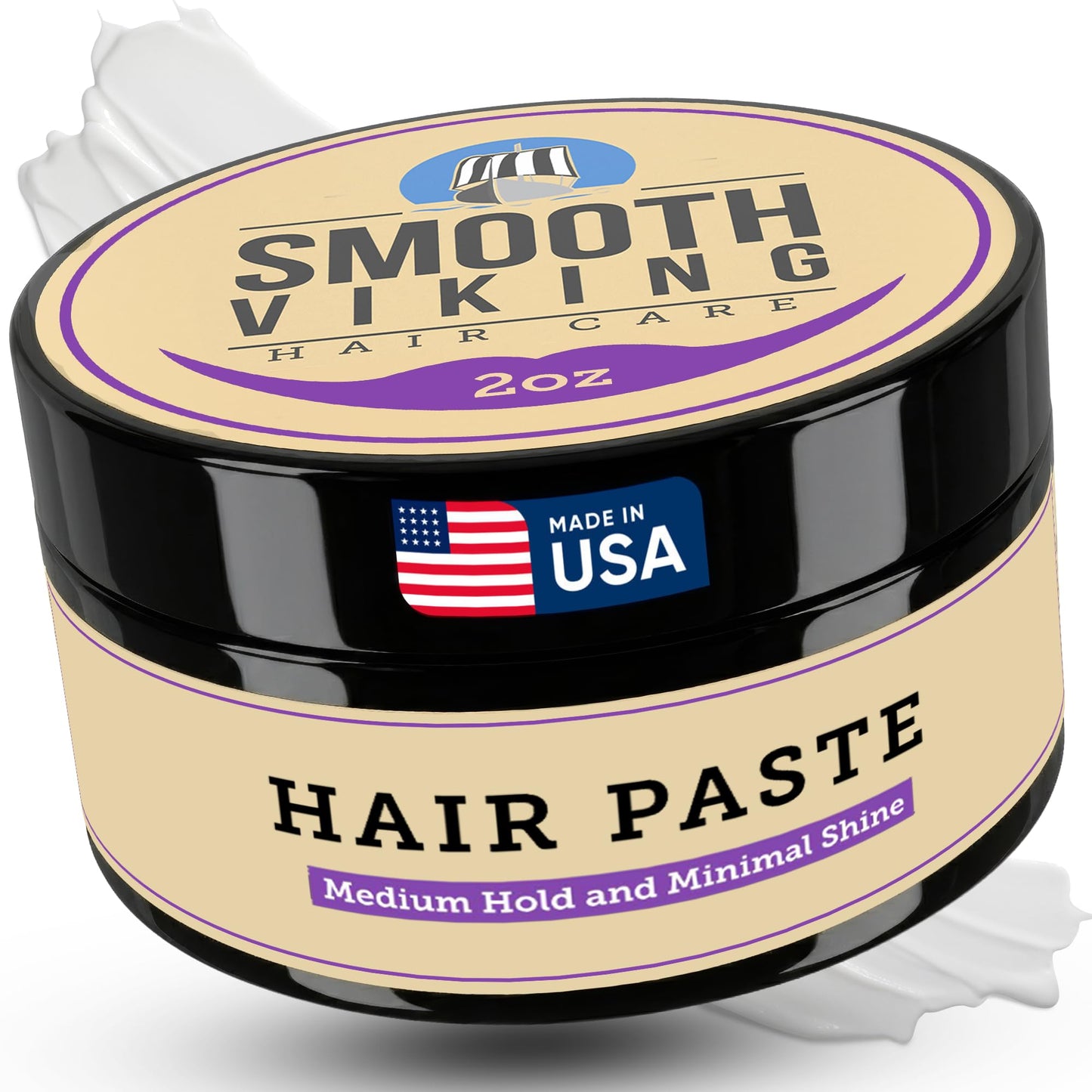 Smooth Viking Hair Styling Products for Men