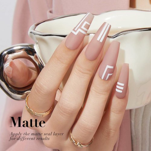 AZUREBEAUTY Nude Pink Nail Polish - Quick Dry, Long-Lasting Glossy Finish | 10ml for Salon-Quality Manicures