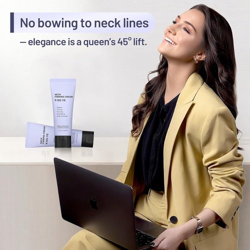 Regine Switzerland Neck Firming Cream - Peptide Lifting Treatment for Anti-Aging - 2.03 Fl Oz