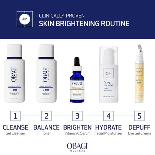 Obagi Medical Vitamin C Serum - Brightens Skin Tone & Reduces Fine Lines - Safe for Sensitive Skin