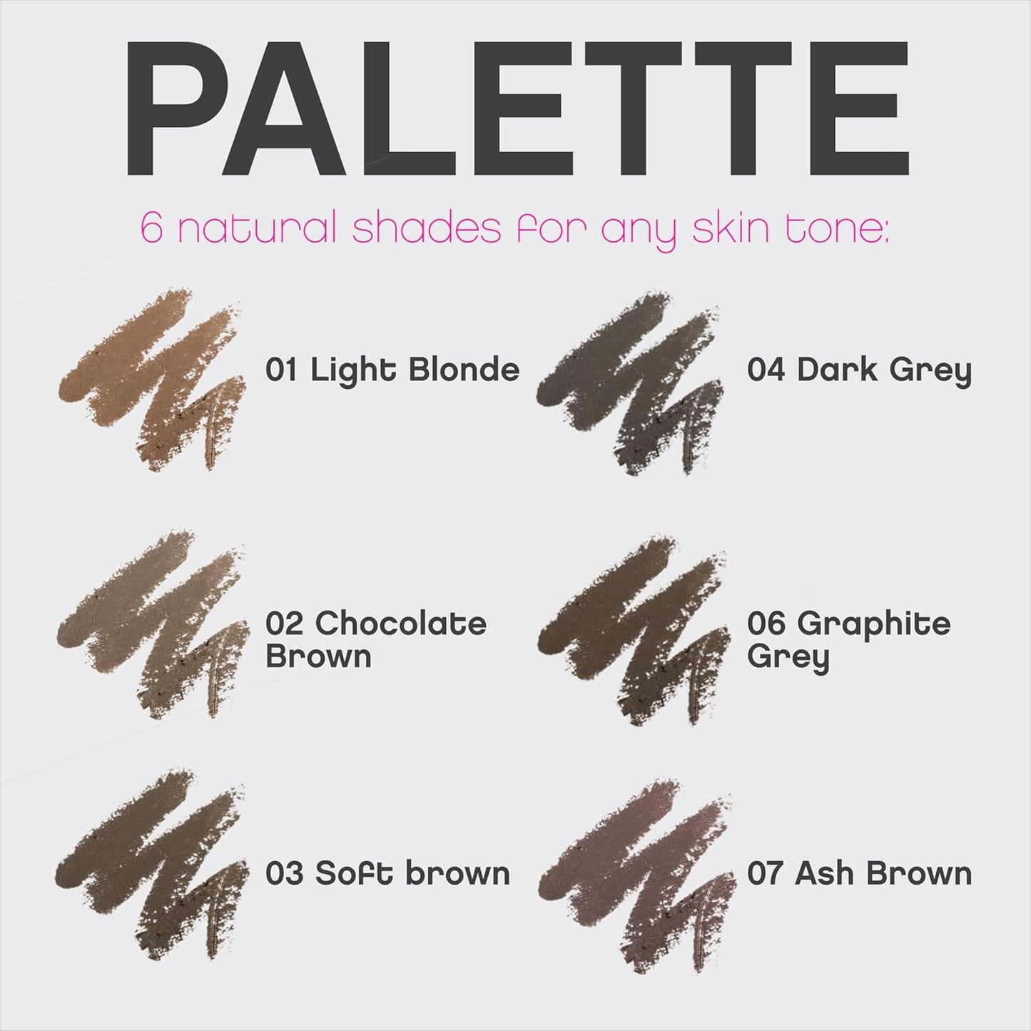 Vivienne Sabó Brow Arcade Eyebrow Pencil - Micro Definer with Brush for Cool Toned Hair | Shade 07 Ash Brown, 0.035 oz