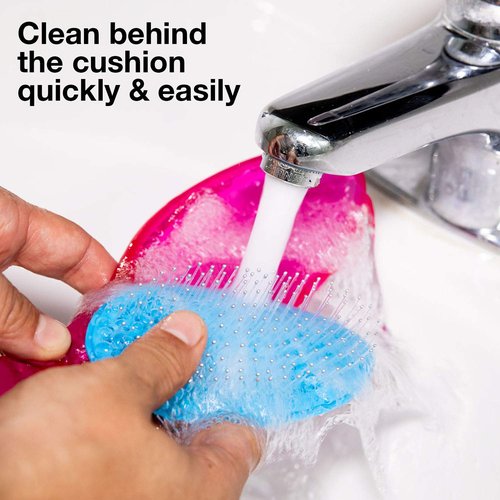 Olivia Garden Aurora Detangler Brush - Effortless Detangling for Fine to Medium Hair | Rainbow Design