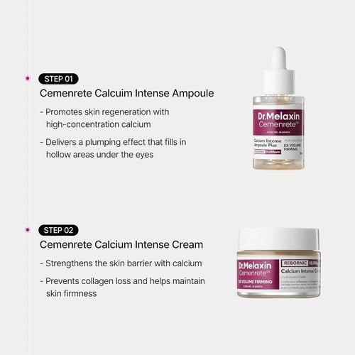 Dr. Melaxin Calcium Intense Firming Cream - Lifting & Volumizing Face Cream with Collagen & Elastin, 1.69 fl. oz.