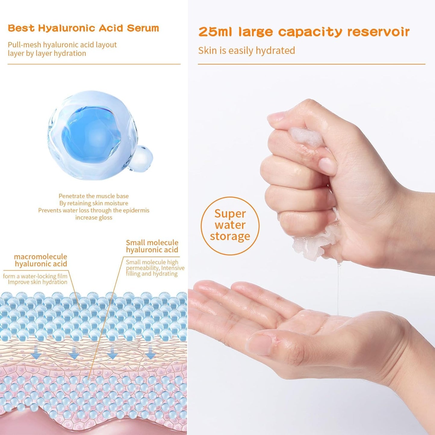 Meleell Collagen Face Masks for Skincare in Bulk, Sheet Masks for the Face, Hydrating and Moisturizing Face Masks Sets for Women's Skin Care (36-Packs)