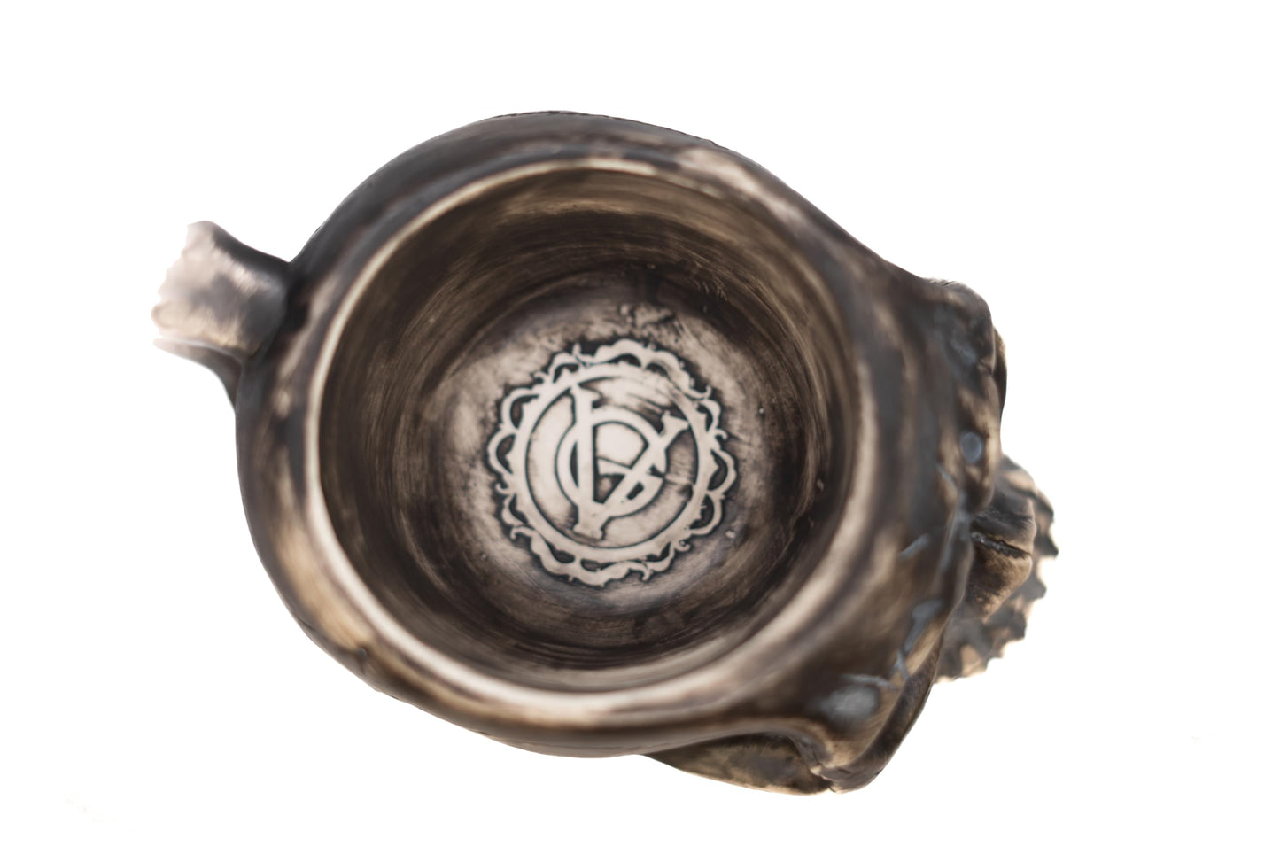 Burn The Ships Shaving Bowl | Shave Bowl Handmade Skull Shaving Mug For Shave Kit | Shaving Brush Bowl For Men | Shaving Soap Bowl | Great For Shaving Set | Shave Brush Bowl | Lather Bowl |Shave Mug