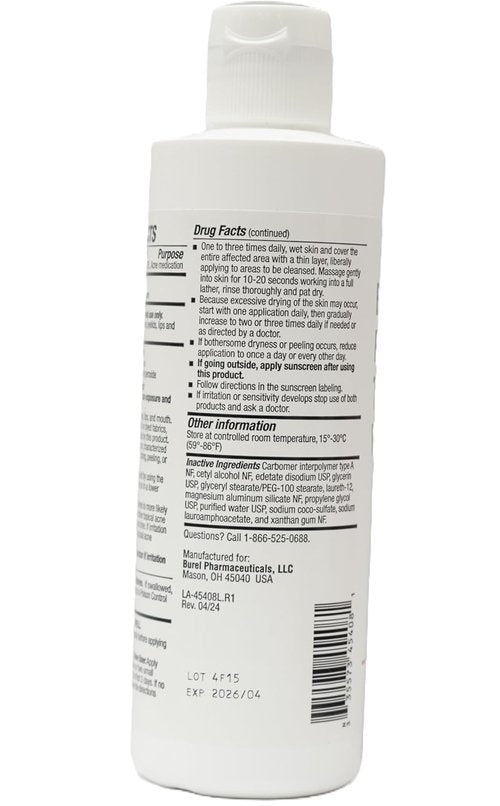 Benzoyl Peroxide Topical Wash 10% - Effective Acne Treatment for Clear Skin