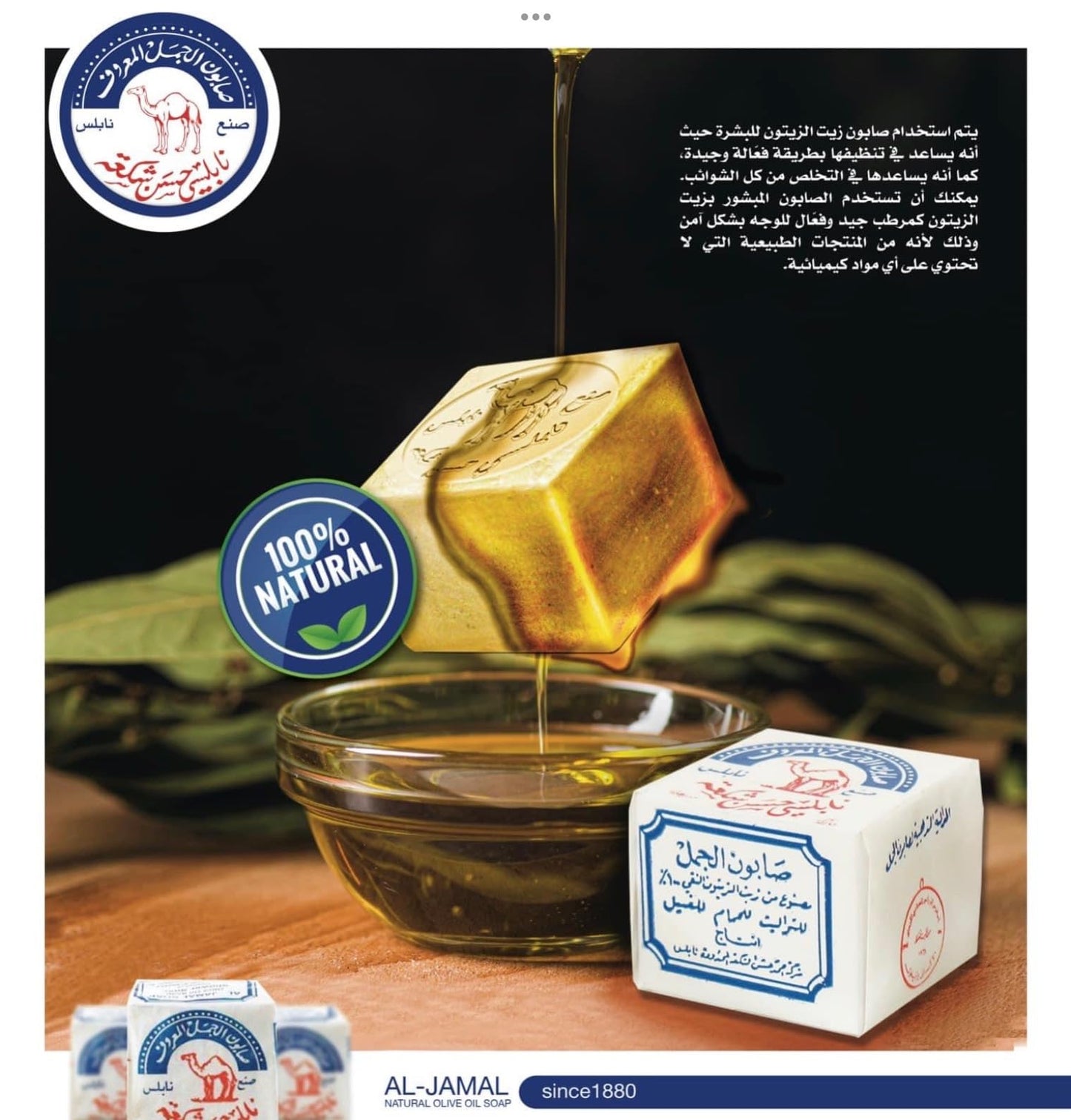 Al-Jamal ~ Palestinian Olive Oil Soap Bar Handmade West Bank Holy Land Organic Natural Traditional ~ Nablus (6)