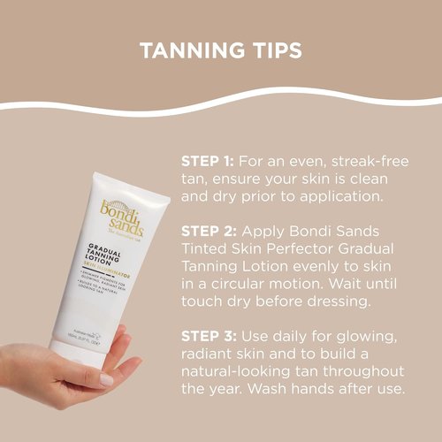 Bondi Sands Gradual Tanning Lotion - Natural-Looking Self Tan for Everyday Glow | 150 mL (5.07 Fl. Oz.)