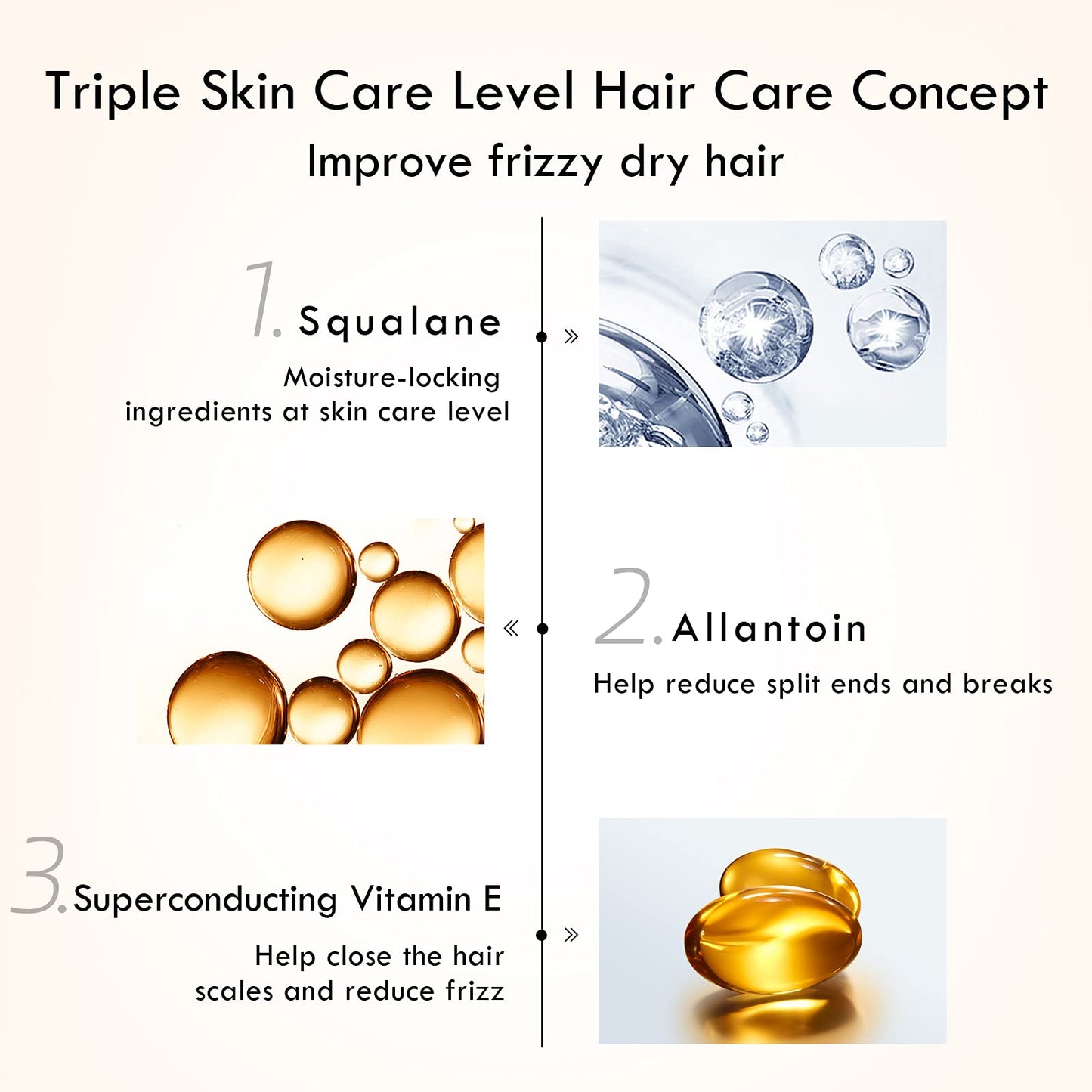 Kimtrue Hair oil for Frizzy Hair, Dry and Damaged hair,Curly hair and perm care,nourishing and Hydrating oils,Adds Shine and Smooths,Truly Non-greasy 2.7fl oz(80ml)