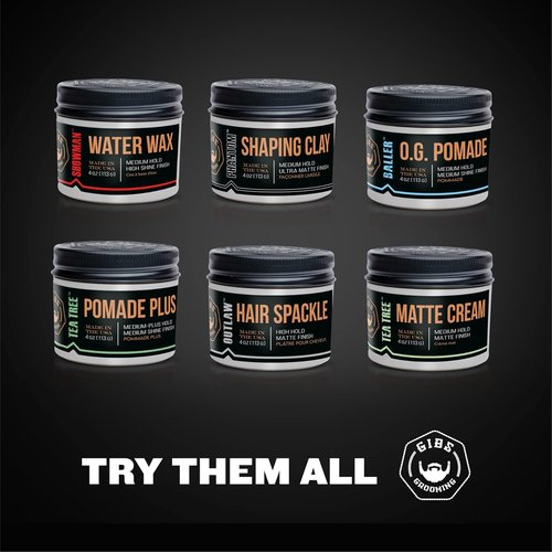GIBS - Matte Finish Hair Styling Cream | Long-Lasting Hold & Natural Look