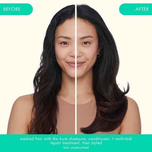 Amika The Kure Strength Repair Shampoo - Nourishing Formula for Damaged Hair | 10 oz