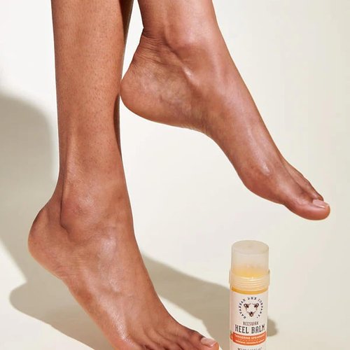 Savannah Bee Company Beeswax Heel Balm - Nourishing Foot Balm for Cracked Heels | Tangerine Scent