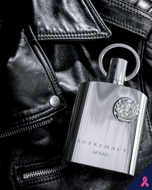 Afnan Supremacy Silver Eau de Parfum for Men, 3.4 Fl. Oz