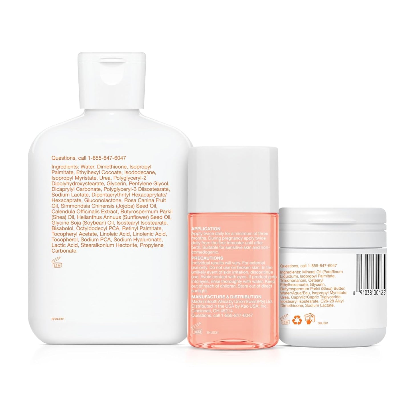 Bio-Oil Skincare Set - Travel Size Kit for Scars, Stretch Marks & Dry Skin | Includes 3 Essential Products