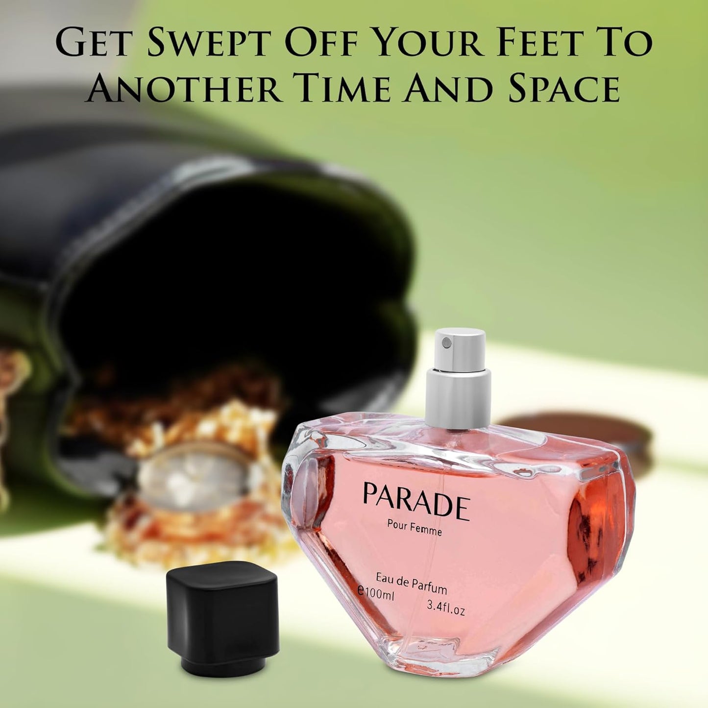 URBAN COLLECTION Parade Eau De Parfum for Women - Vegan & Cruelty-Free Amber Floral Scent | 100ml Elegant Bottle