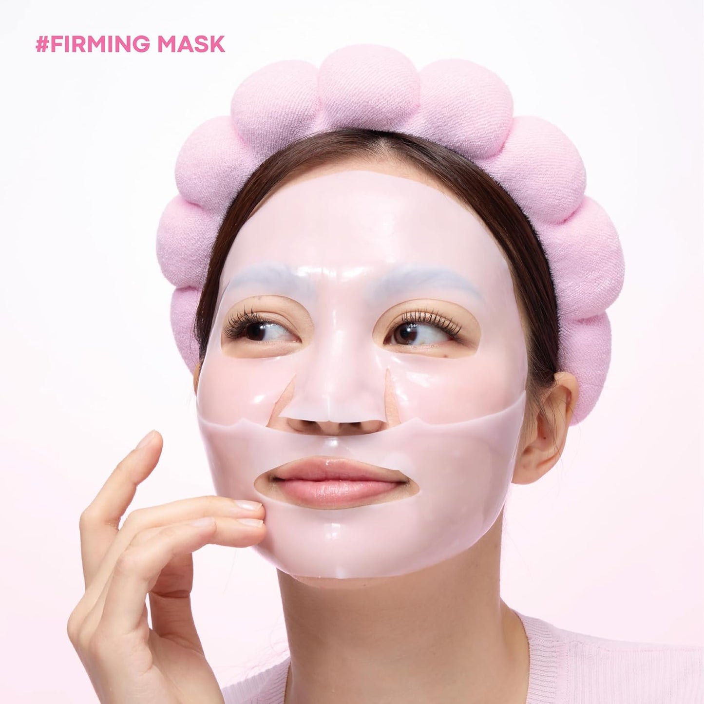 TONYMOLY Mask Melt Brightening Hydrogel Overnight Face Mask, Vitamin C and Rice Essence, 1 Sheet