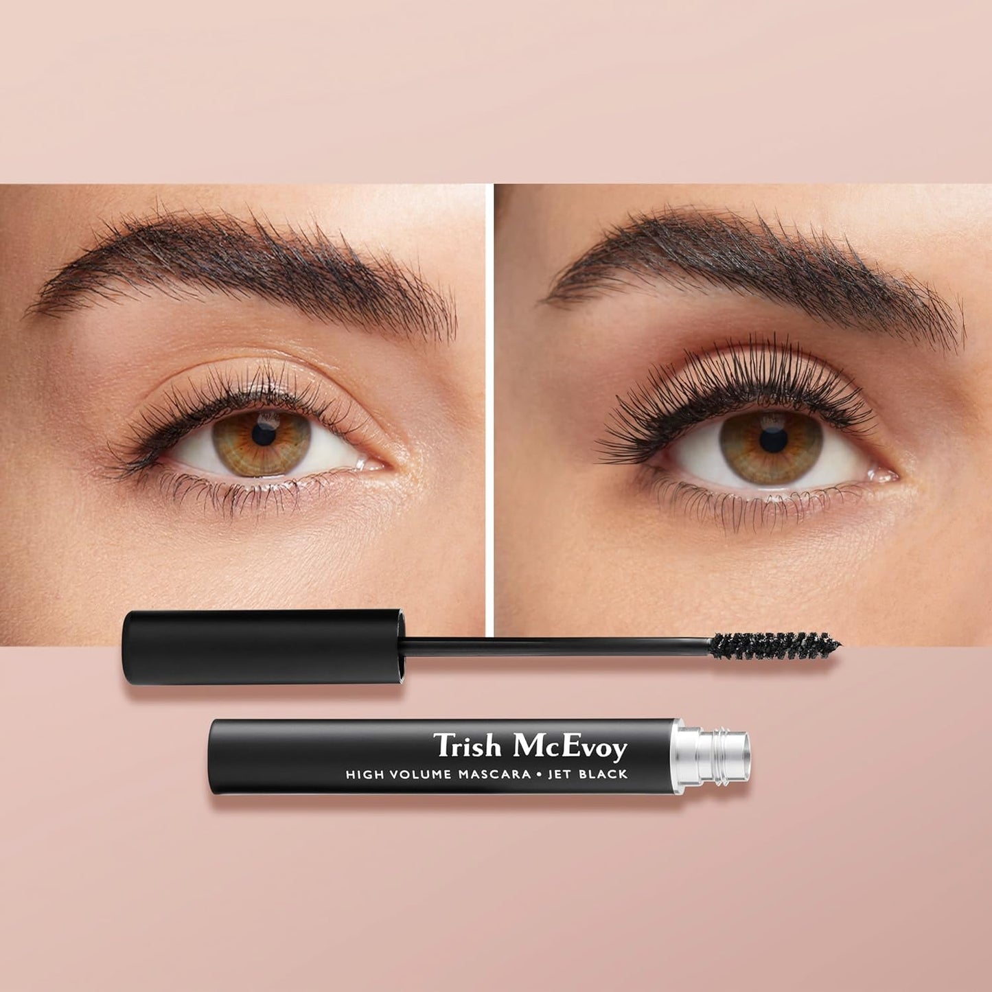 Trish McEvoy High Volume Tubular Mascara - Jet Black for Intense Length and Definition