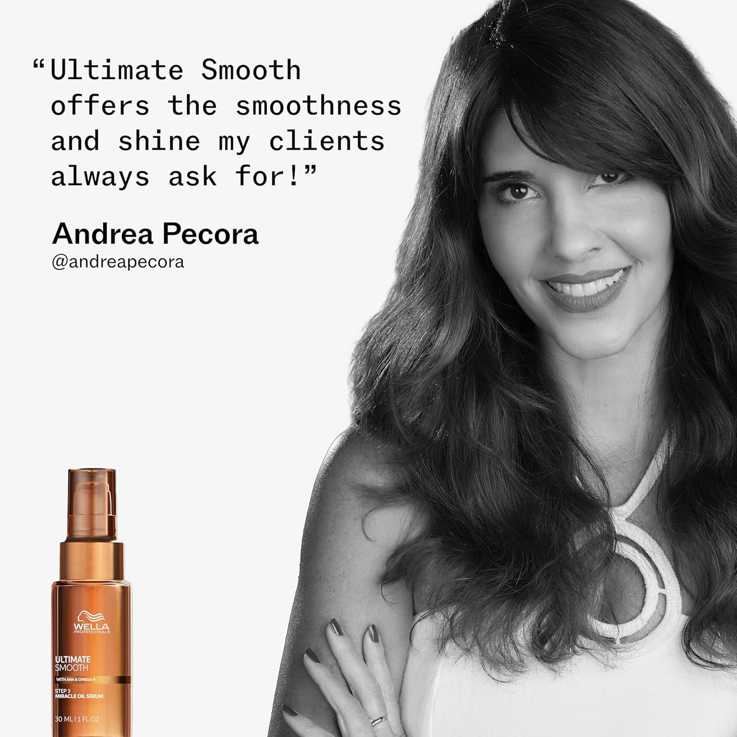 Wella Professionals ULTIMATE SMOOTH Intense Mask - Deep Nourishing Treatment for Dry, Frizzy Hair | Silky Shine & Color Safe