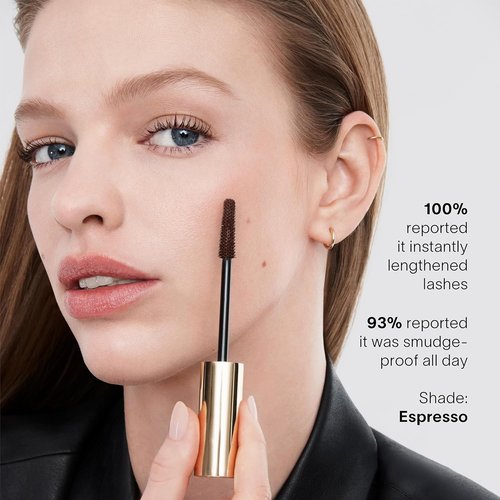 Hourglass Unlocked Instant Extension Mascara - Dramatic Lift & Definition for Natural-Looking Lashes | 16-Hour Smudge-Proof Wear