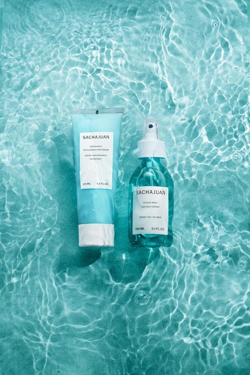 SachaJuan Ocean Mist Texturizing Hair Cream - Lightweight Texture & Volume | 125 ml / 4.2 oz