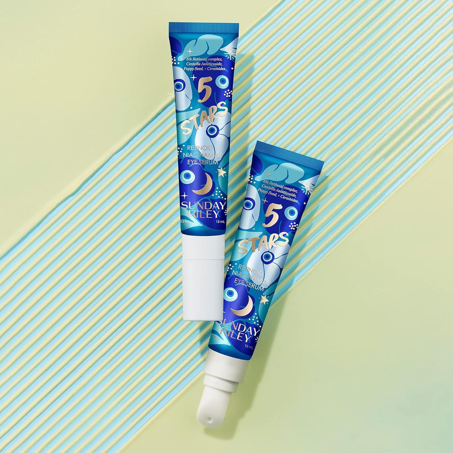 Sunday Riley Retinol + Niacinamide Eye Serum - Anti-Aging Dark Circle & Wrinkle Treatment