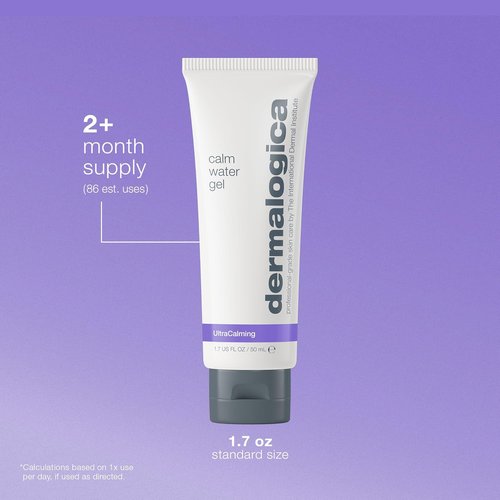 Dermalogica Calm Water Gel - Weightless Face Moisturizer for Sensitive Skin with Lavender Oil | 1.7 Fl Oz