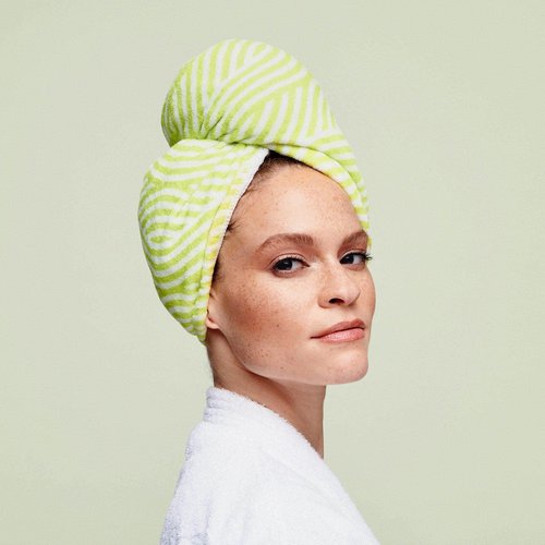DevaCurl DevaTwist Anti-Frizz Microfiber Towel Wrap - Hands-Free Design for Effortless Drying