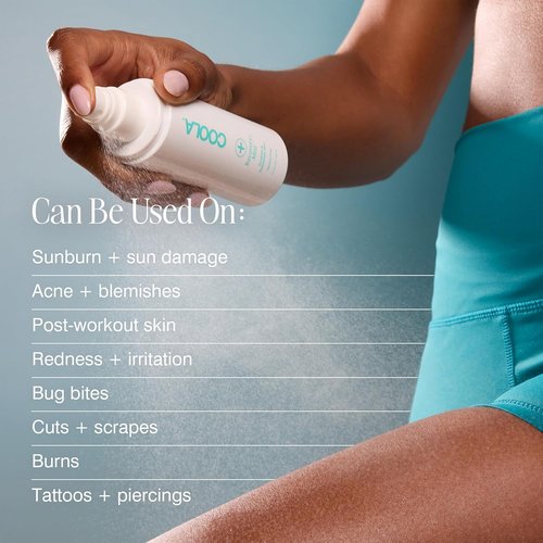 COOLA Recovery+ Face Mist - Hypochlorous Acid Spray for Redness Relief & Skin Refreshment | 3.4oz