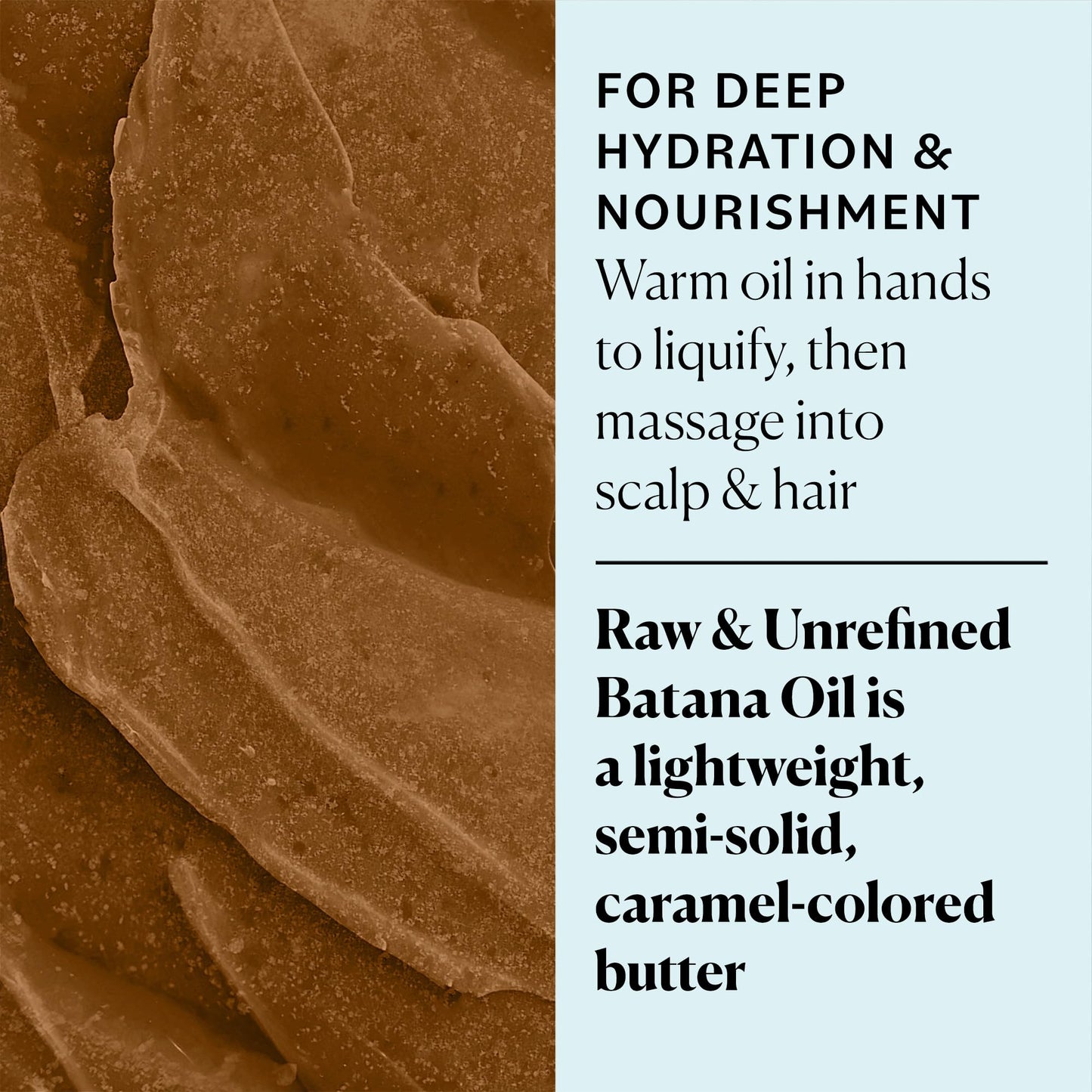 Sky Organics RAW & UNREFINED BATANA OIL, 100% Pure, from Honduras, to Support Scalp & Stronger Fuller-Looking Hair, Intensive Hair Conditioning & Hair Repair Mask, 4 fl oz