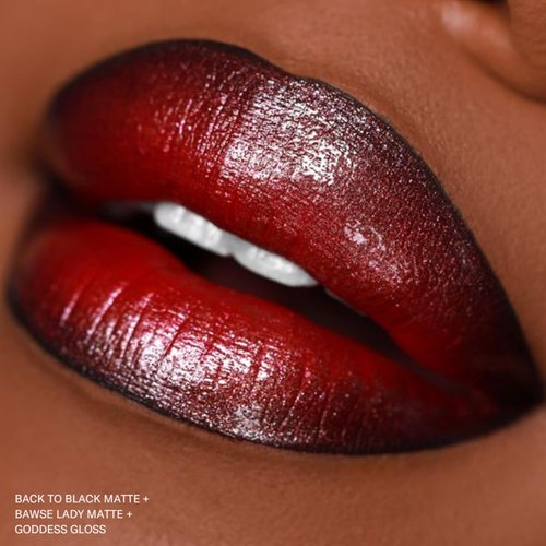 Lip Bar Nonstop Liquid Matte Lipstick - Back to Black | High Pigment, Long-Lasting Formula - 0.24 fl oz