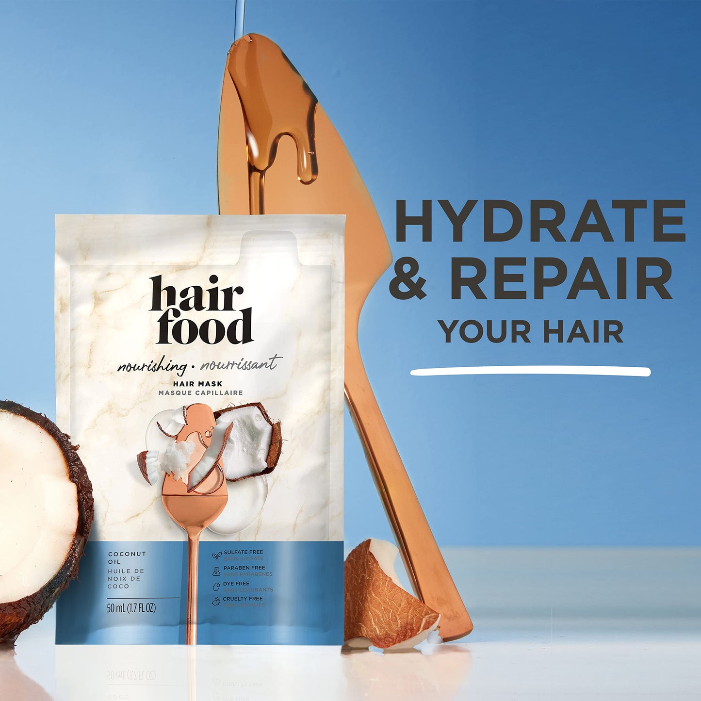 Hair Food Nourishing Coconut Hair Mask, 1.7 Oz