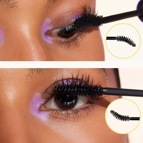 Pacifica Beauty Activist Curling Mascara - Black | Volume & Length | Vegan Brush in Eco-Friendly Glass Tube