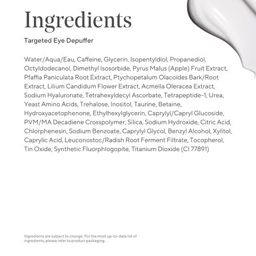 Murad Targeted Eye Depuffer - Brightening Ginseng, Lily & Caffeine Eye Cream for Firming & Depuffing - 0.5 Fl Oz