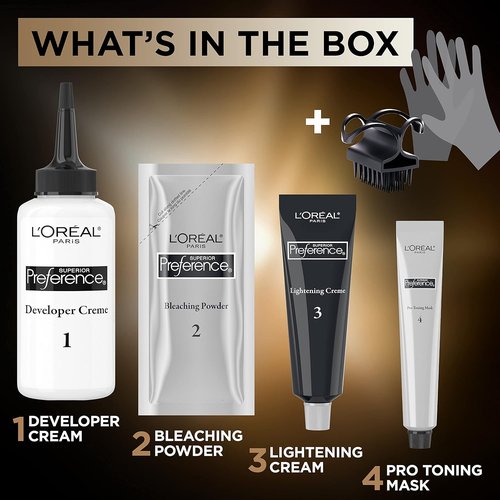 L'Oreal Paris Balayage Kit - At-Home Hair Dye for Stunning Highlights | Light to Dark Blonde