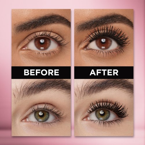 L'Oreal Paris Voluminous Lash Paradise Waterproof Mascara, Blackest Black, 0.25 Fl Oz (Pack of 1) Packaging May Vary