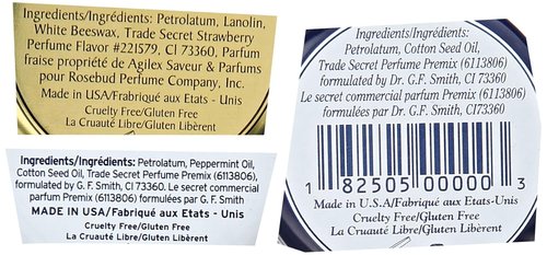 Rosebud | Three Lavish Layers Lip Balm - Moisturizing Formula | 0.8 Ounce