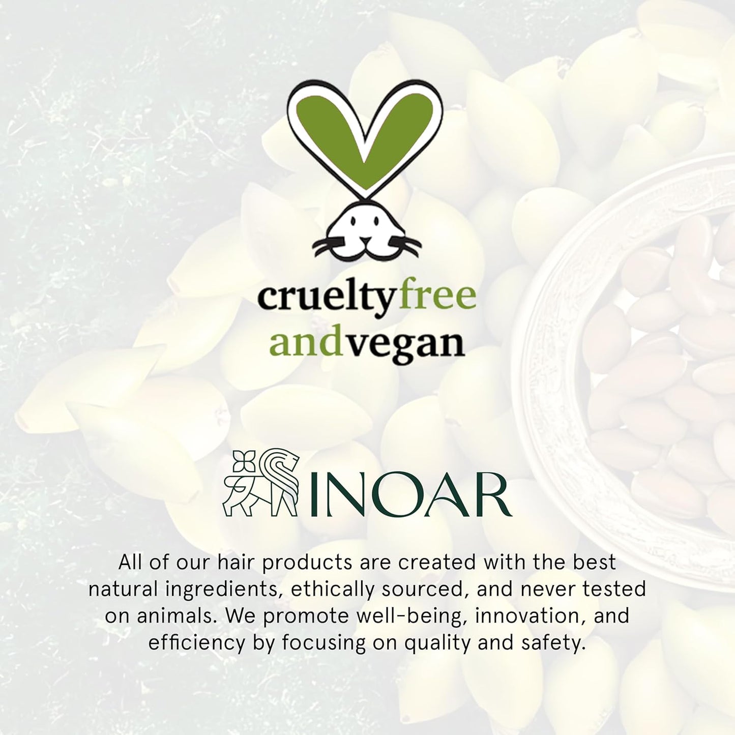 INOAR Blends Hair Mask - Moisturizing Treatment with Vitamin C & Argan Oil for Dry Hair | 17.64 Fl Oz