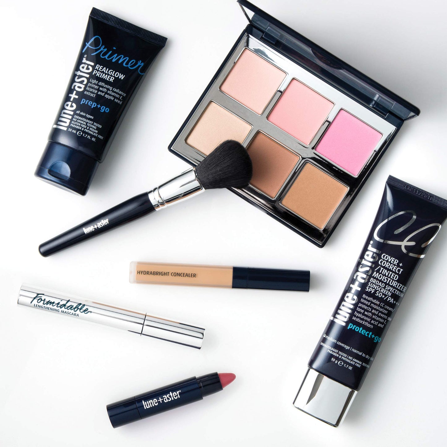 Lune+Aster Formidable Lengthening Mascara | Longwear Mascara, Lifts And Lengthens Up To 17 Hours - Black
