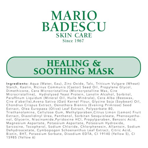 Mario Badescu Cucumber Tonic Face Mask - Healing & Soothing 2 Oz | Revitalizing Enzyme & Rose Hip Formula