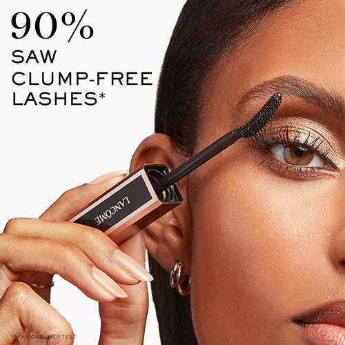 Lancôme Lash Idôle Mascara - Lash-Lifting & Volumizing Formula for Instant Length & Lift - Black