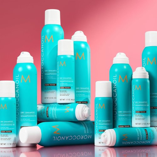 Moroccanoil Dry Shampoo for Dark Tones - Refreshing Formula for Oily Hair | 5.4 oz