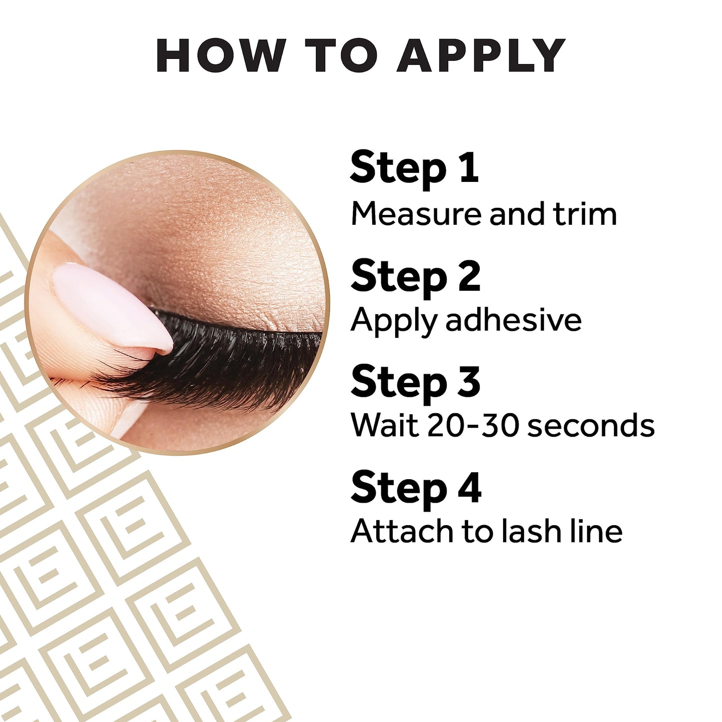 Eylure Luxe Silk Marquise Reusable Eyelashes, Adhesive Included, 1 Pair (Pack of 2)