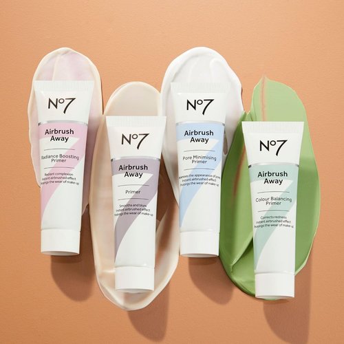 No7 Airbrush Away Pore Minimizing Facial Primer - Lightweight Matte Formula for Oily Skin | 30ml