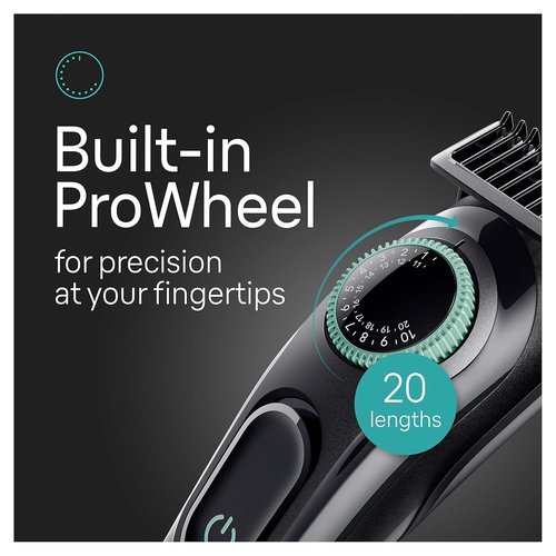 Braun All-in-One Style Kit Series 3 3430 - 3-in-1 Trimmer for Men with Beard, Ear & Nose Trimmers, 20 Length Settings