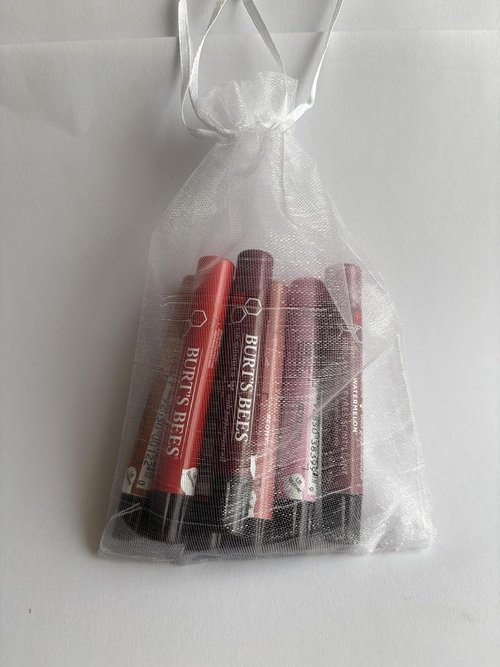 Burt's Bees Natural Lip Shimmer Gift Set - 7 Pack of 100% Natural Shades for Hydrated Lips