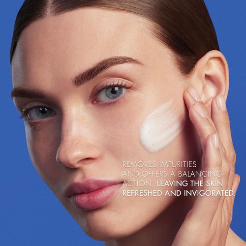 Biotherm Purifying Foaming Cleanser - Tonifying Exfoliating Gel with Biotech Plankton & Zinc | 5.1 Fl. Oz.